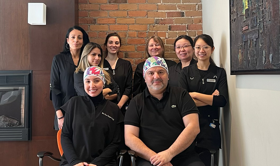 Equipe de la clinique dentaire Heydari Montréal
